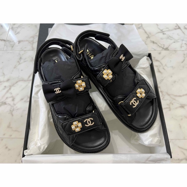 CHANEL サンダル 38