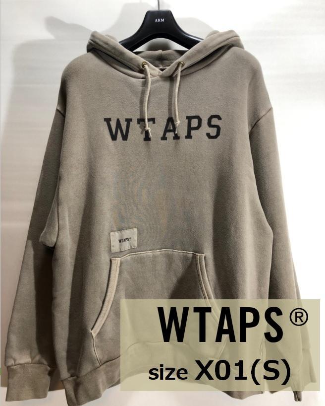 WTAPS カレッジ パーカー OD オリーブ X01 Sサイズ