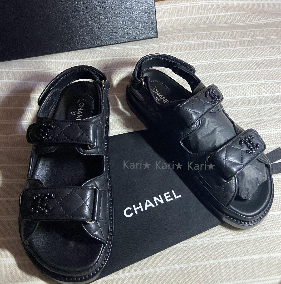 CHANEL サンダル 38